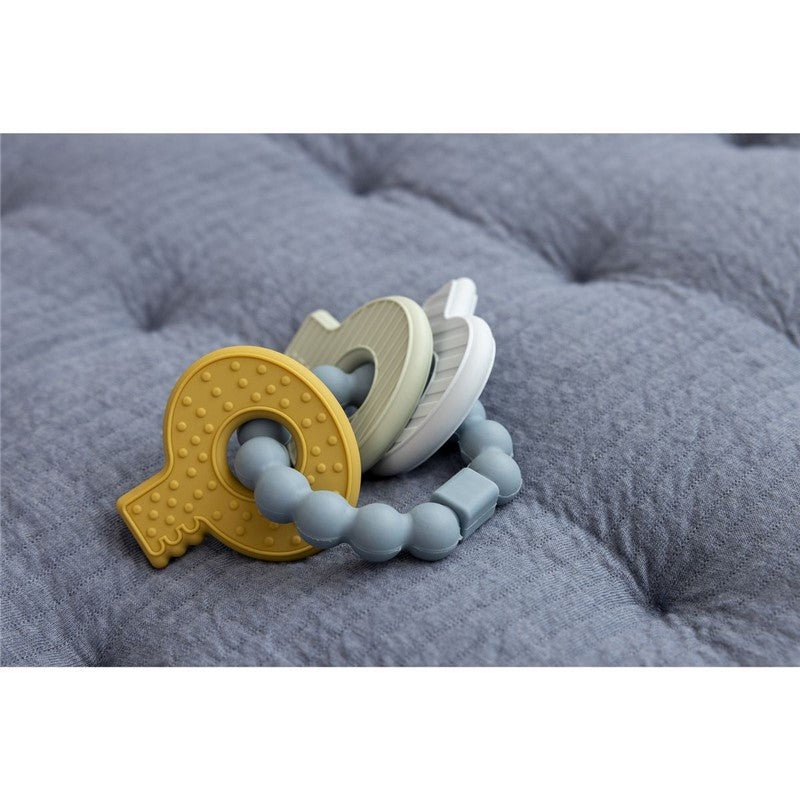 Mordedor Silicona Llavero Azul Little Duch - Nanetes