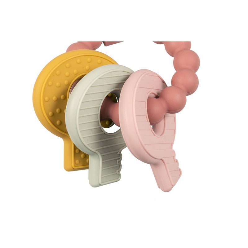 Mordedor Silicona Llavero Rosa Little Duch - Nanetes