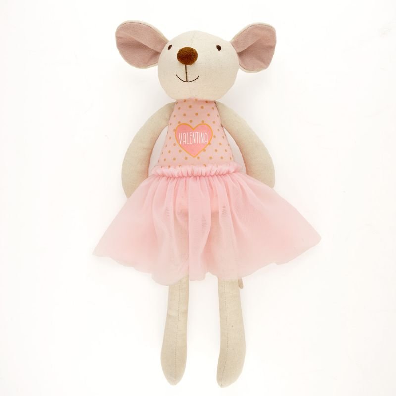 Muñeco trapo personalizado ratoncita - Nanetes