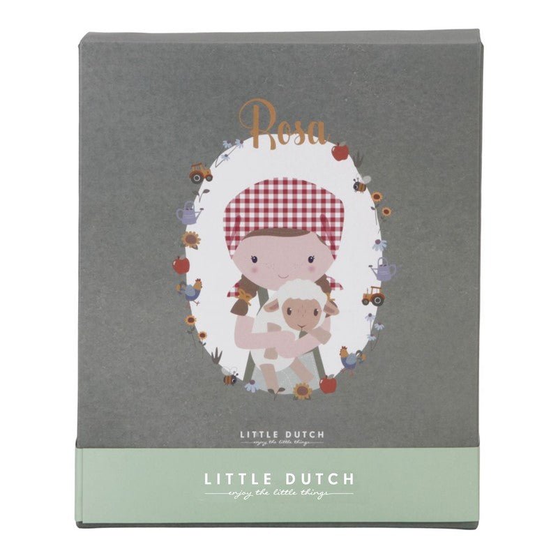 Muñeca peluche Rosa Granjera Little Duch - Nanetes