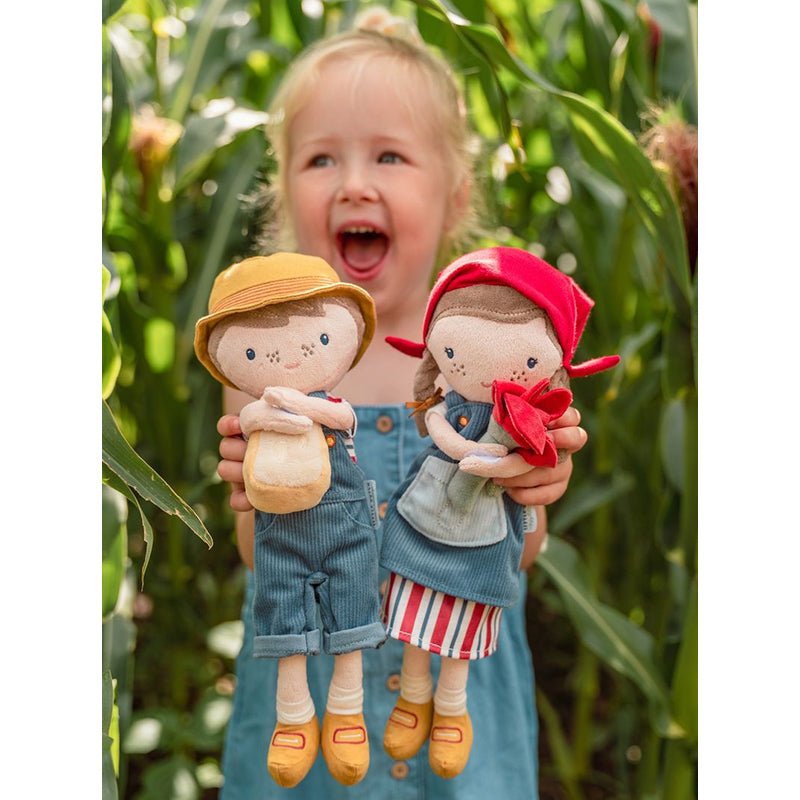 Muñeca peluche Rosa Granjera Little Duch - Nanetes