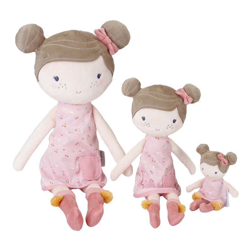 Muñeca peluche Rosa Mediana Little Duch - Nanetes