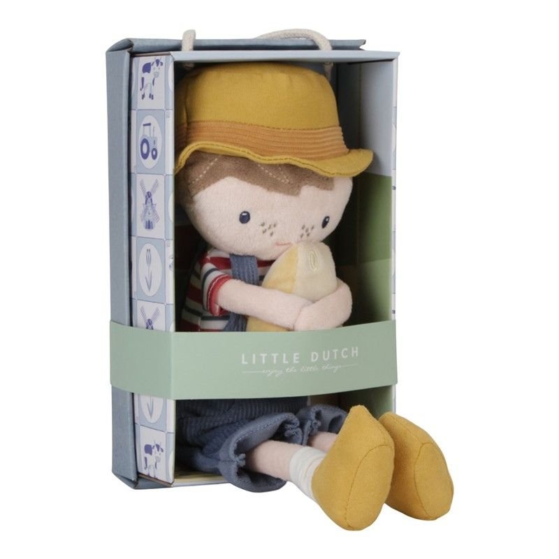 Muñeco blandito Jim Granjero Queso Little Duch - Nanetes