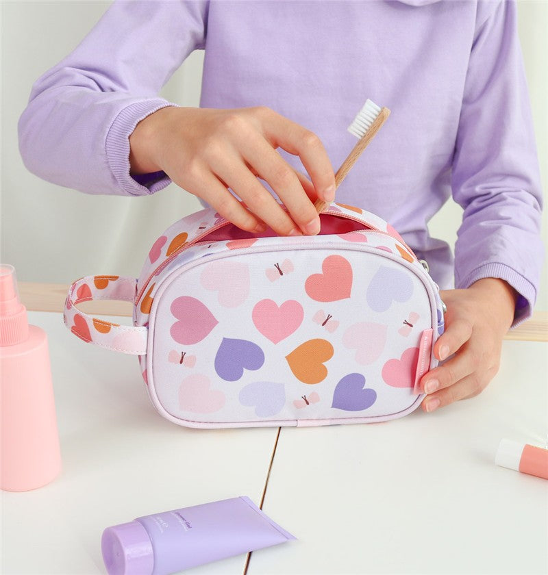 Neceser infantil Estuche Corazones