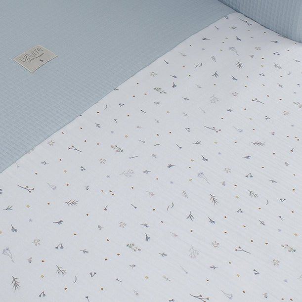 Colcha capazo reversible Ofelia Uzturre - Nanetes