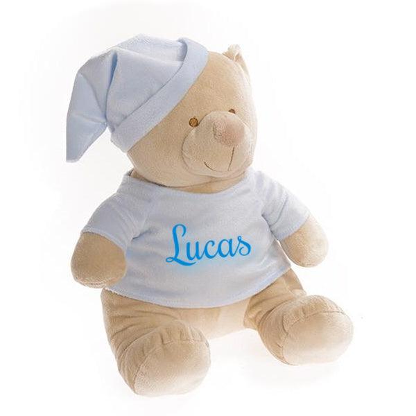 Doudou Infantil Personalizado con nombre bordado y oso