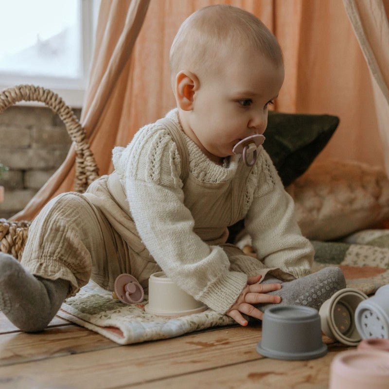 Pack x2 chupetes Daisy Lavanda - Nanetes