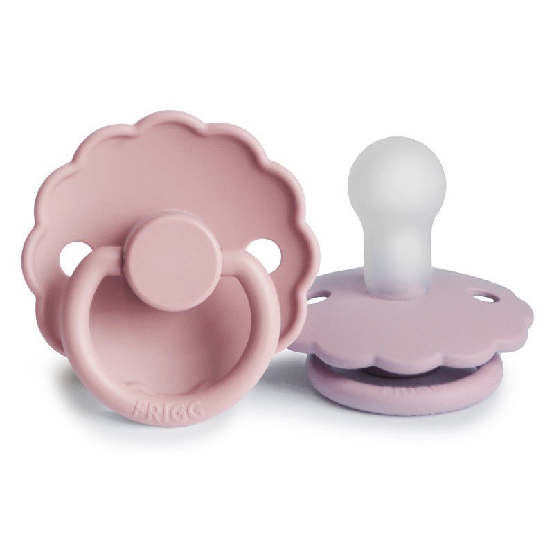 Pack x2 chupetes Daisy Baby Pink - Nanetes