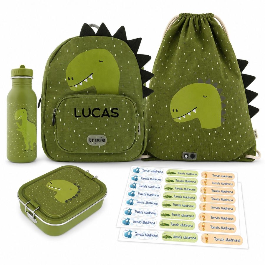 Pack Colegio oferta Dino Trixie