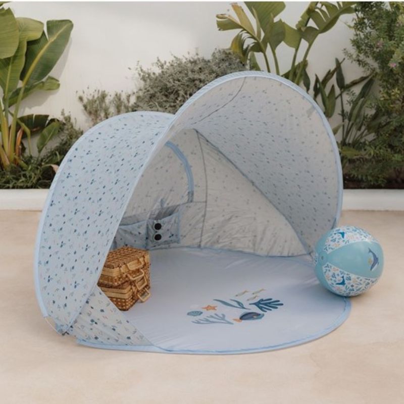 Tienda paraviento Oceans Azul Little Duch - Nanetes