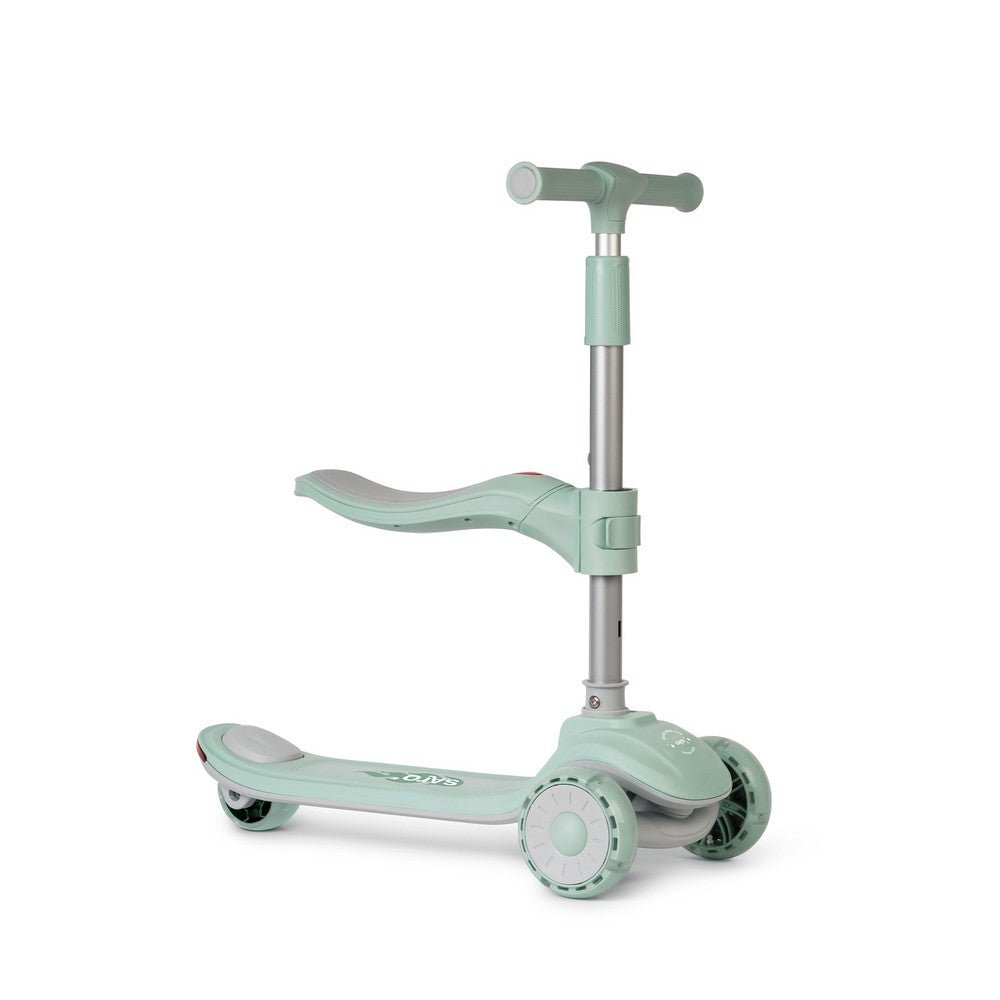 Patinete evolutivo Musical 2 en 1 Cool Verde Rider - Nanetes