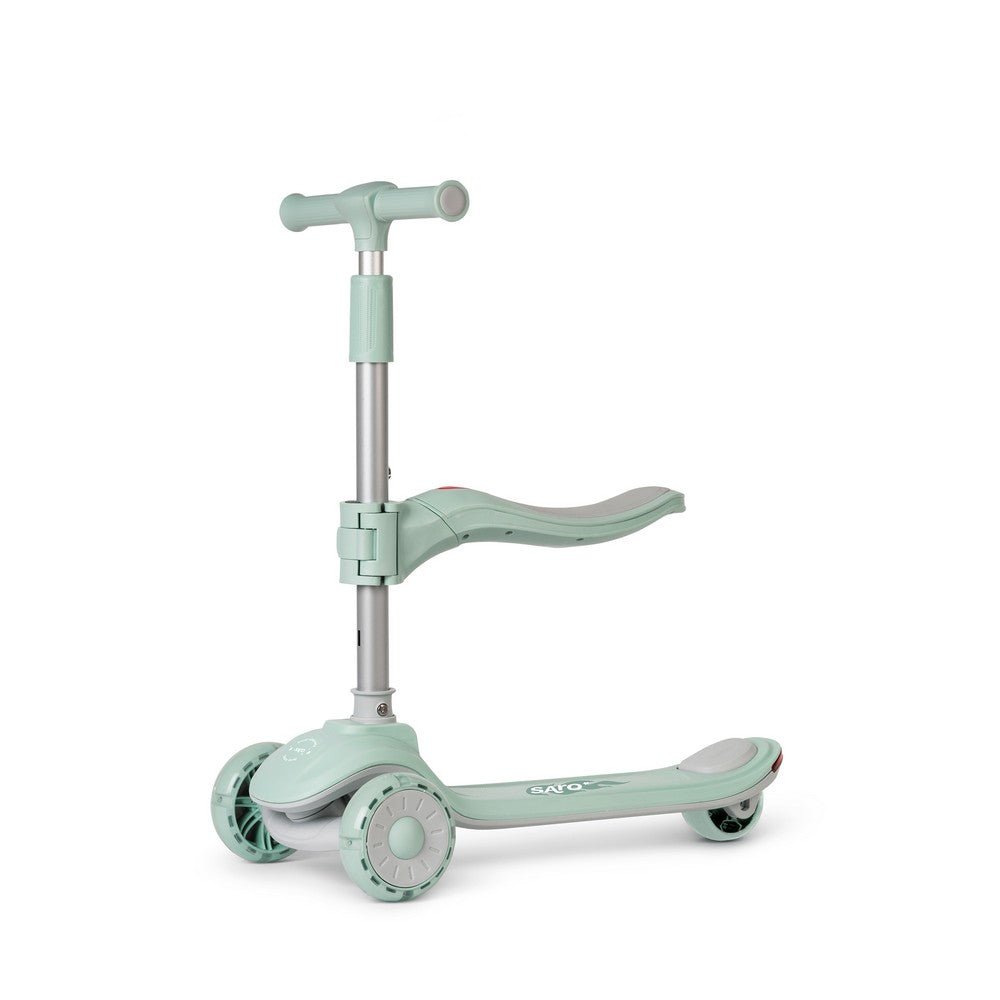 Patinete evolutivo Musical 2 en 1 Cool Verde Rider - Nanetes