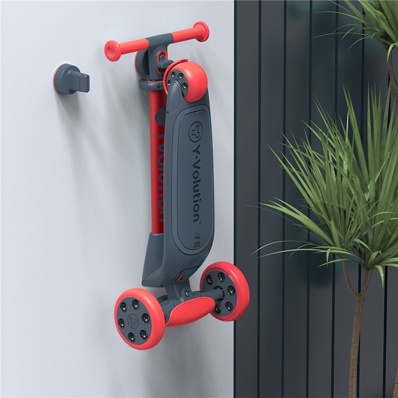 Patinete Yglider Nua Rojo Yvolution - Nanetes