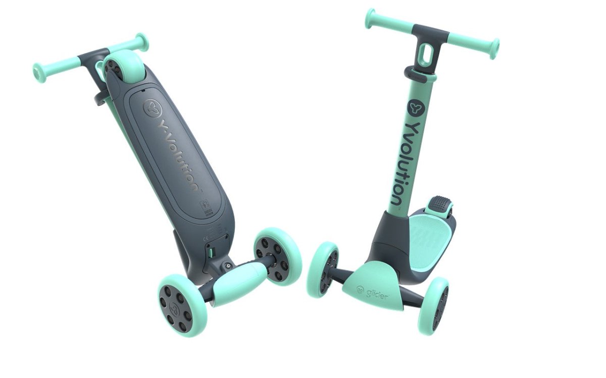 Patinete Yglider Nua Verde Yvolution - Nanetes