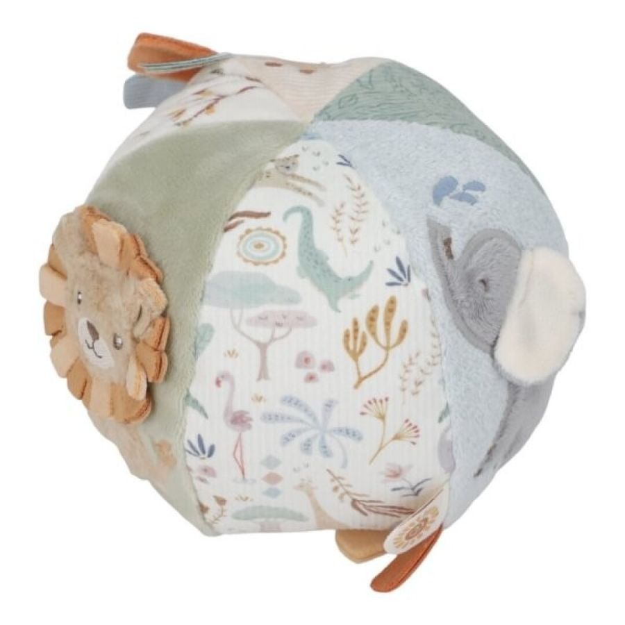 Pelota peluche actividades Safari Little Dutch