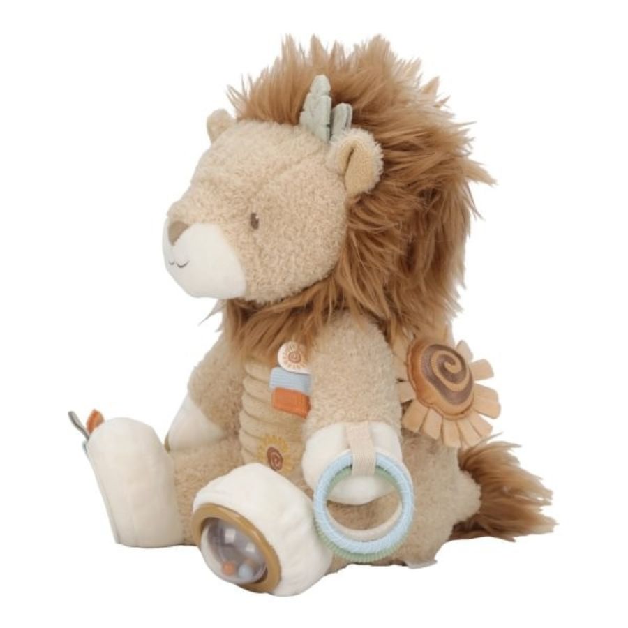 Peluche Leon actividades Safari Little Dutch