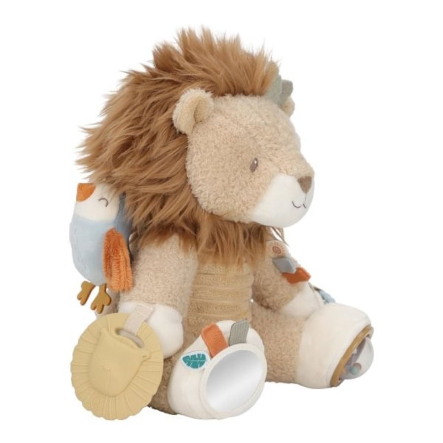 Peluche Leon actividades Safari Little Dutch