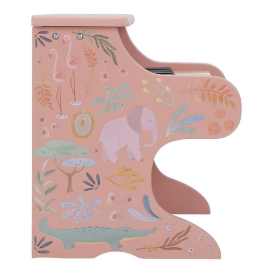 Piano Juguete Infantil Rosa Little Dutch