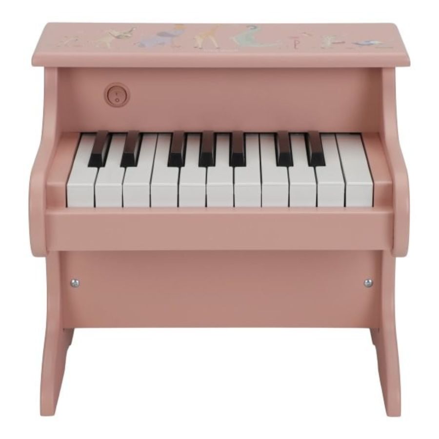 Piano Juguete Infantil Rosa Little Dutch