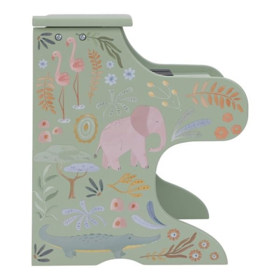 Piano Juguete Infantil Verde Little Dutch