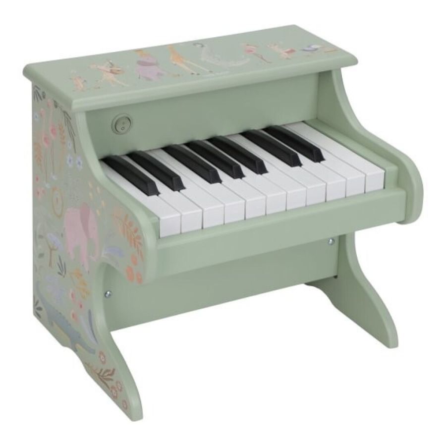 Piano Juguete Infantil Verde Little Dutch