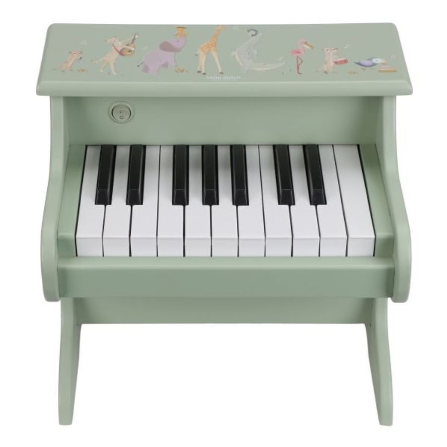 Piano Juguete Infantil Verde Little Dutch