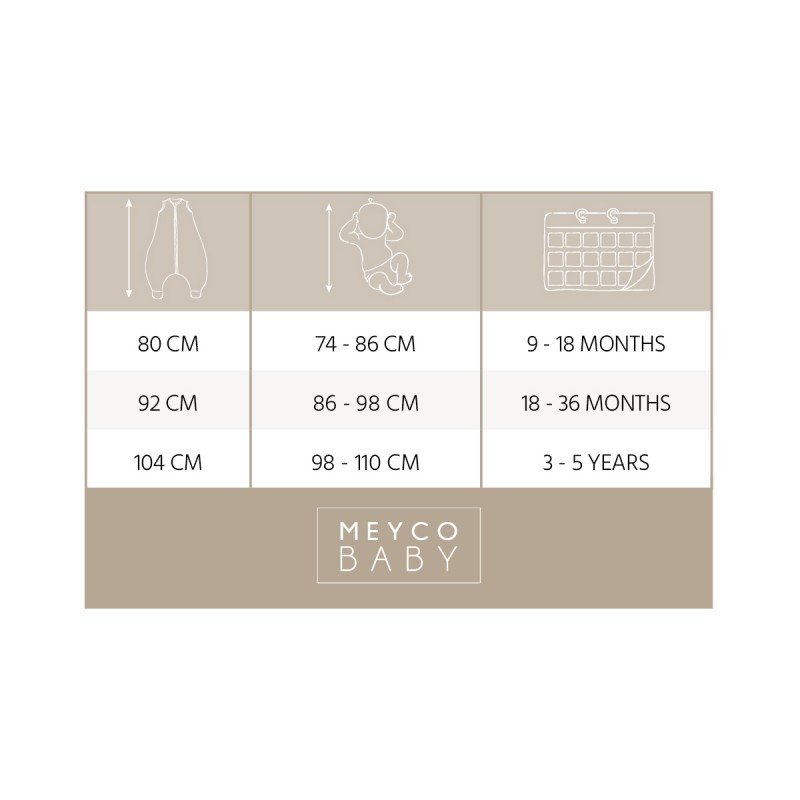 Pijama Saco Dormir Niño sand melange - Nanetes