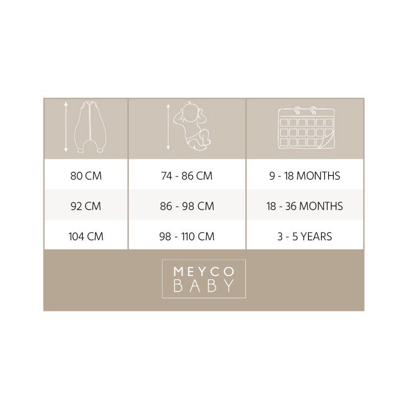 Pijama Saco Dormir Niño sand Tofee - Nanetes