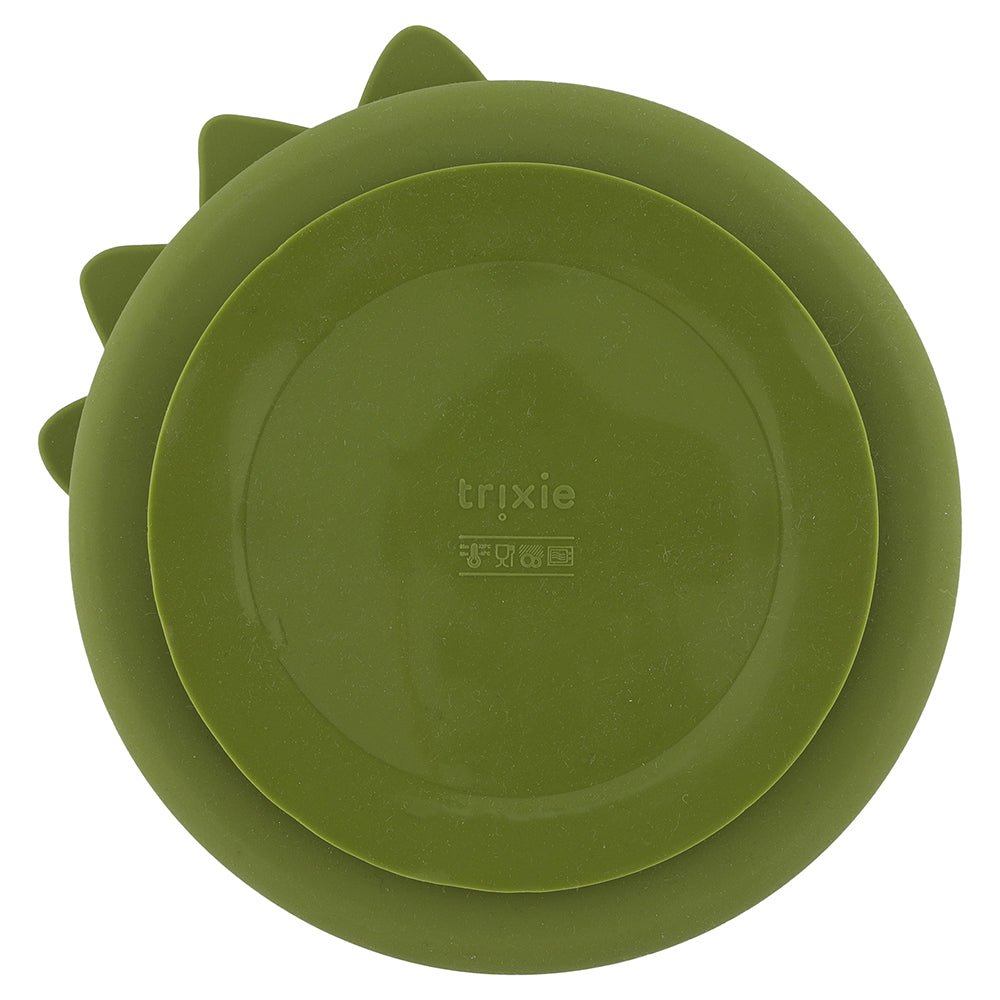 Plato infantil silicona Dino Trixie - Nanetes