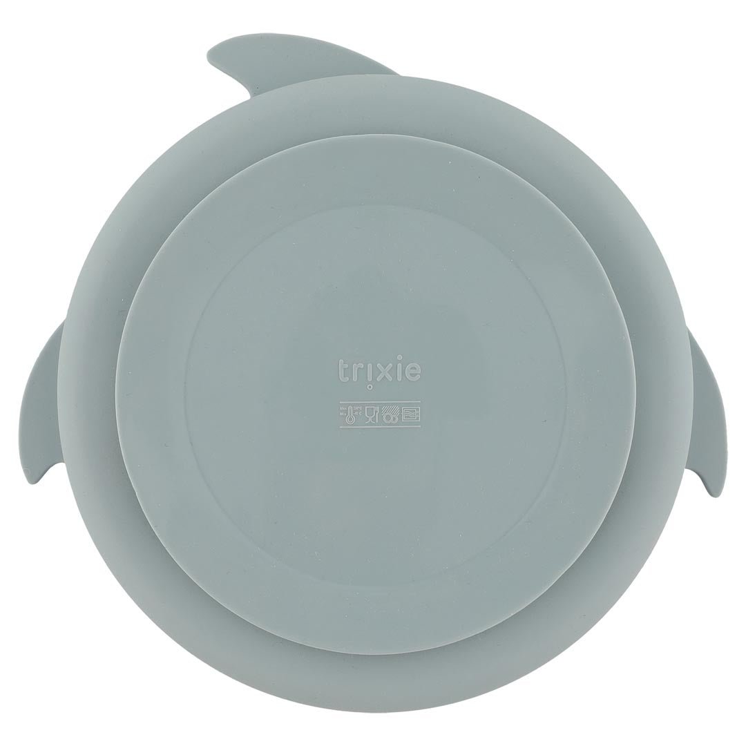 Plato infantil silicona Shark Trixie - Nanetes
