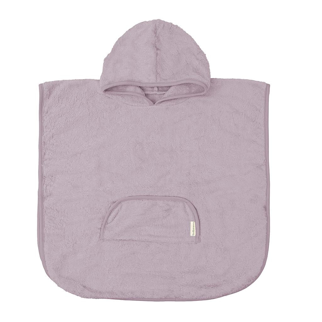 Poncho baño Bebé malva - Nanetes