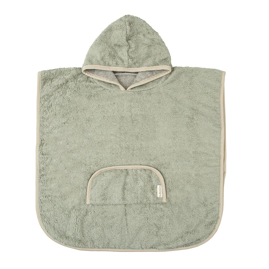 Poncho baño Bebé menta - Nanetes