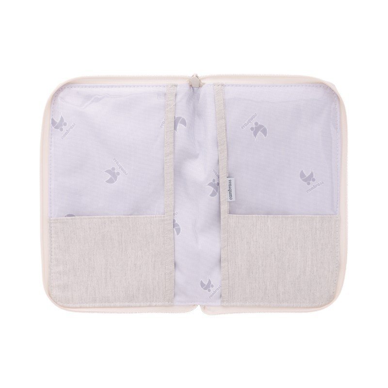 Porta documentos Bebé Viella gris - Nanetes