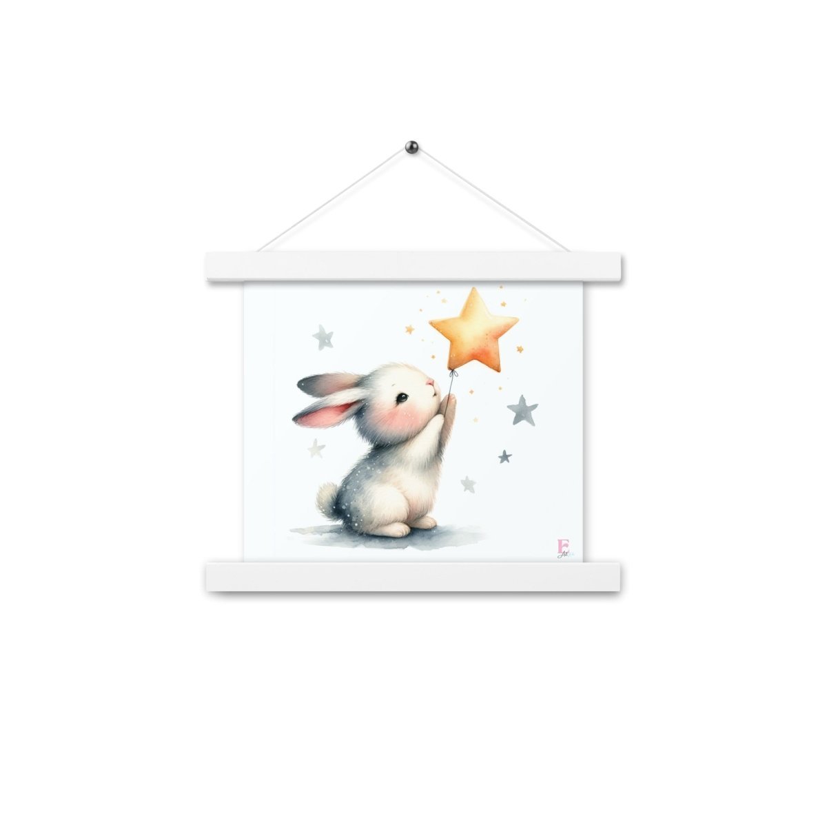 Poster colgador Conejito y Estrella - Nanetes