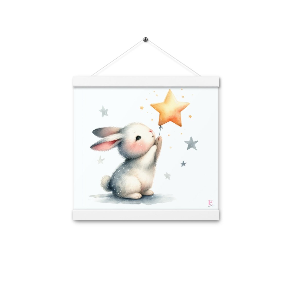 Poster colgador Conejito y Estrella - Nanetes
