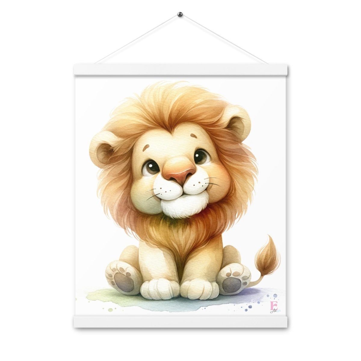 Poster colgador Leon - Nanetes