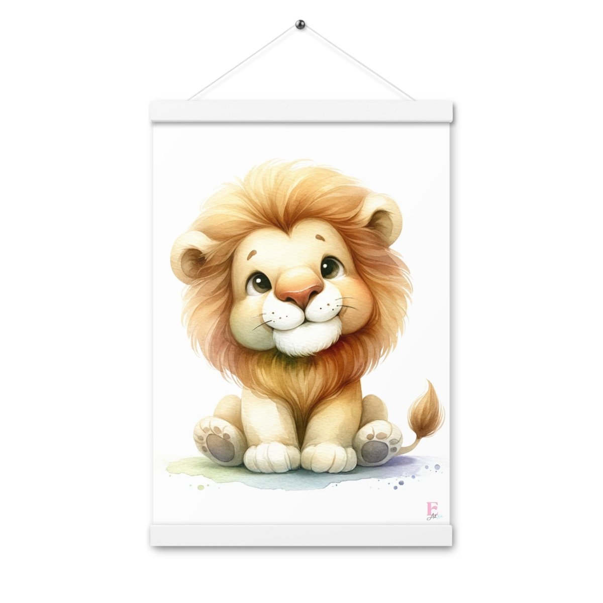 Poster colgador Leon - Nanetes