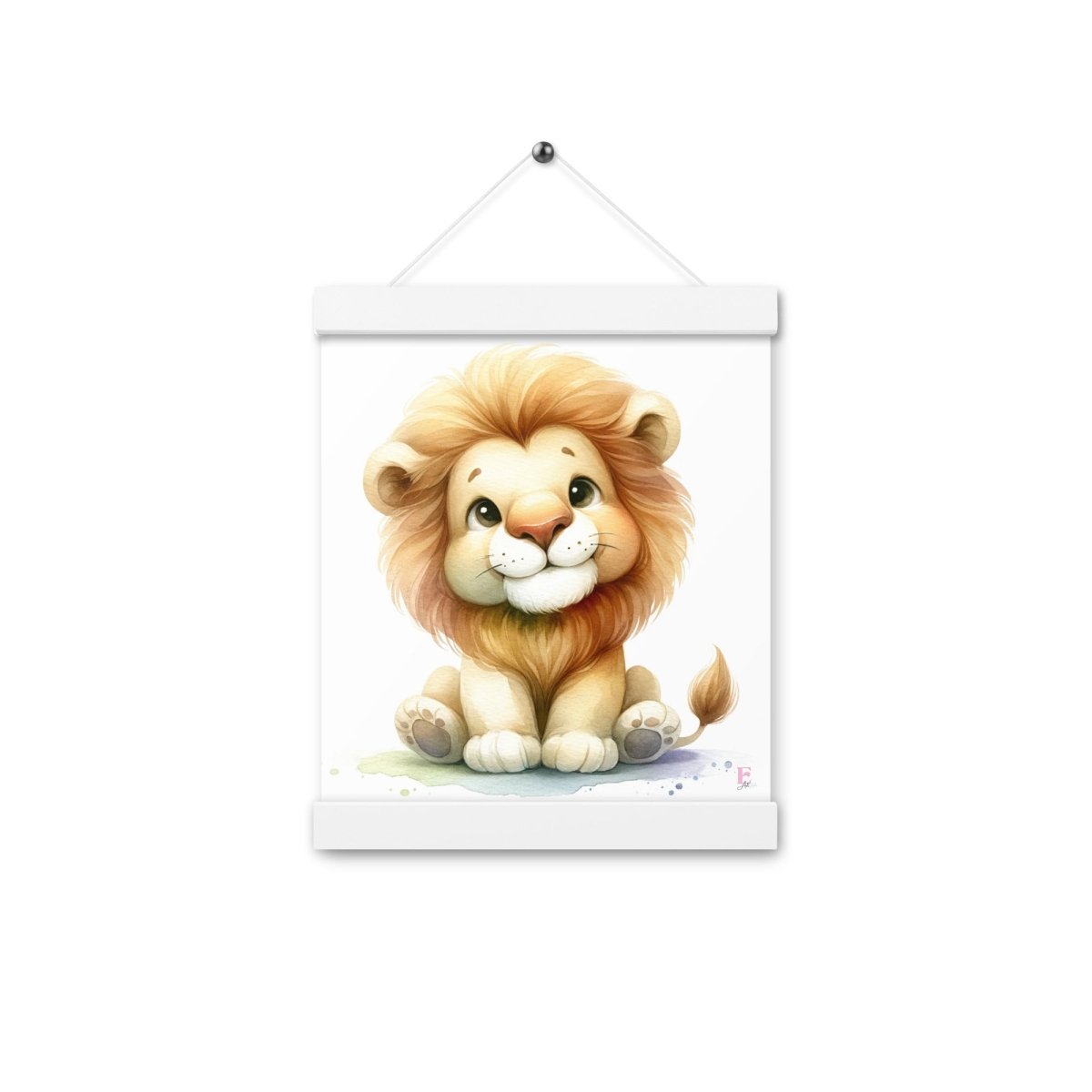 Poster colgador Leon - Nanetes