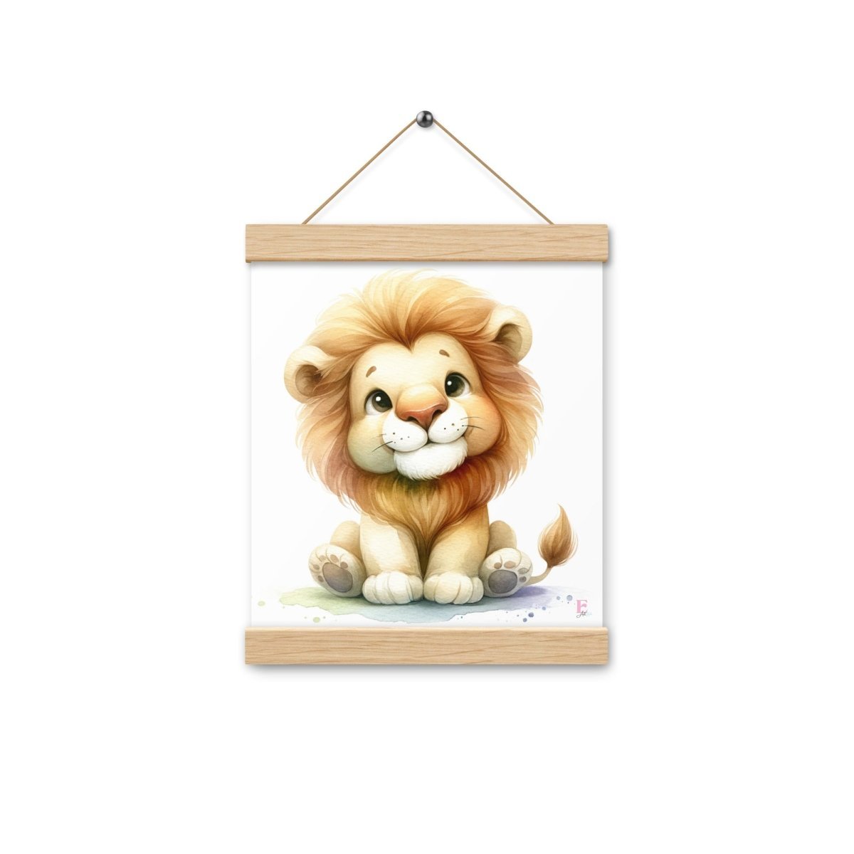 Poster colgador Leon - Nanetes