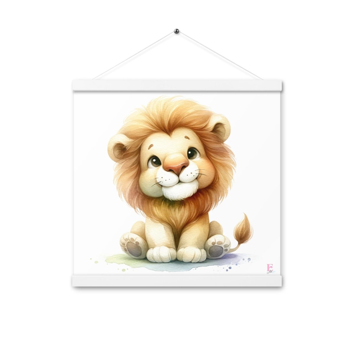 Poster colgador Leon - Nanetes