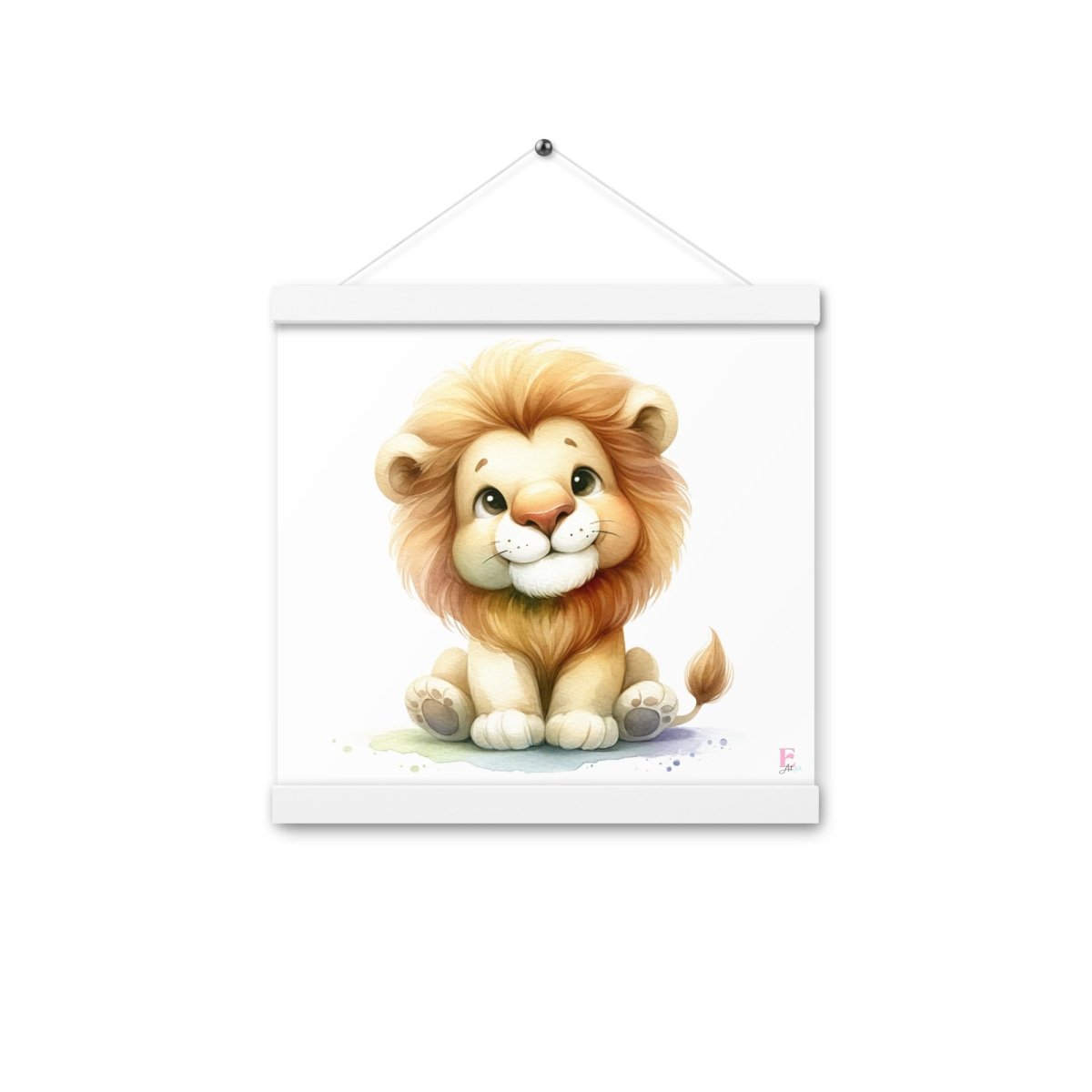 Poster colgador Leon - Nanetes