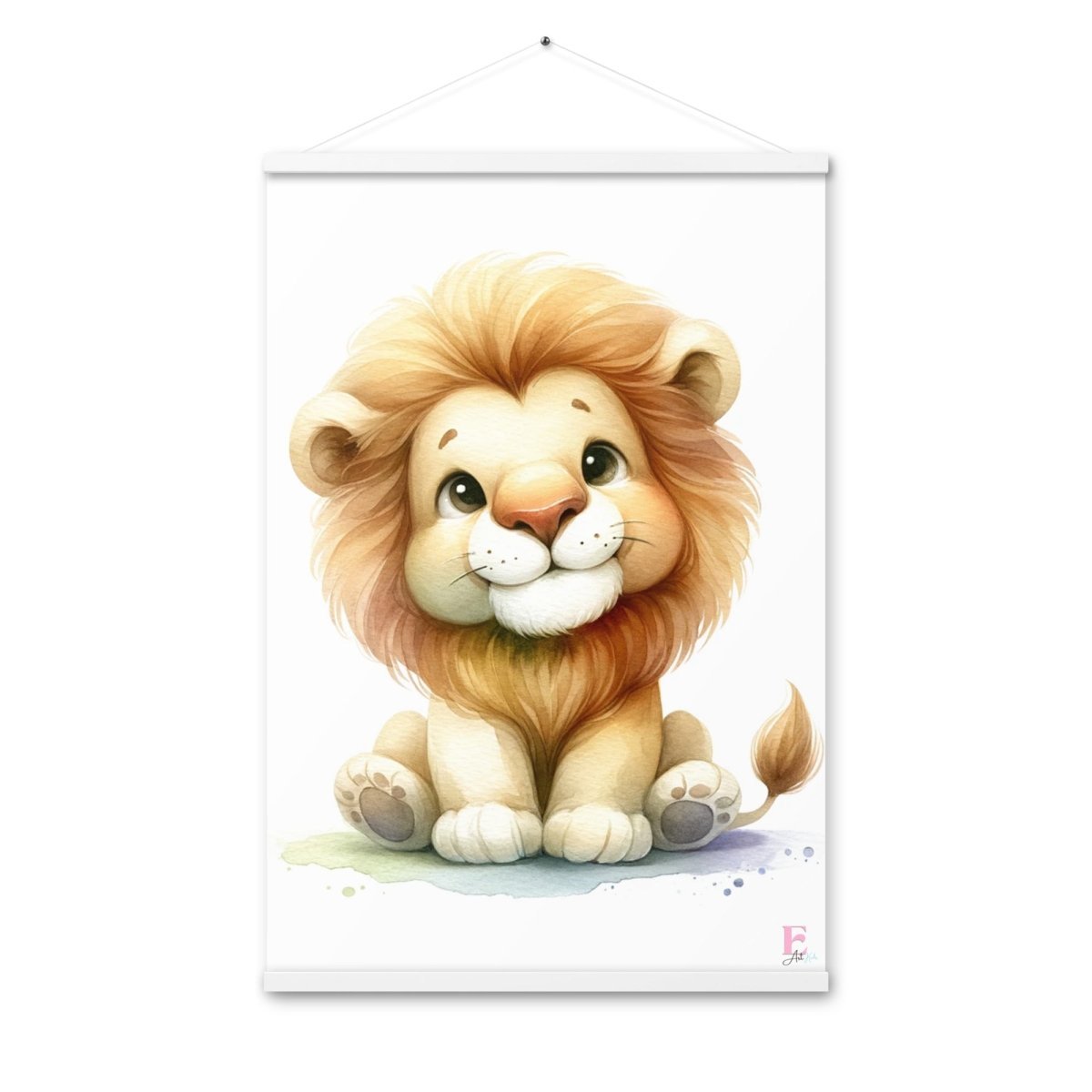 Poster colgador Leon - Nanetes