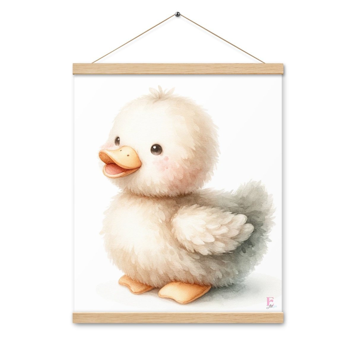 Poster colgador Patito peluche - Nanetes