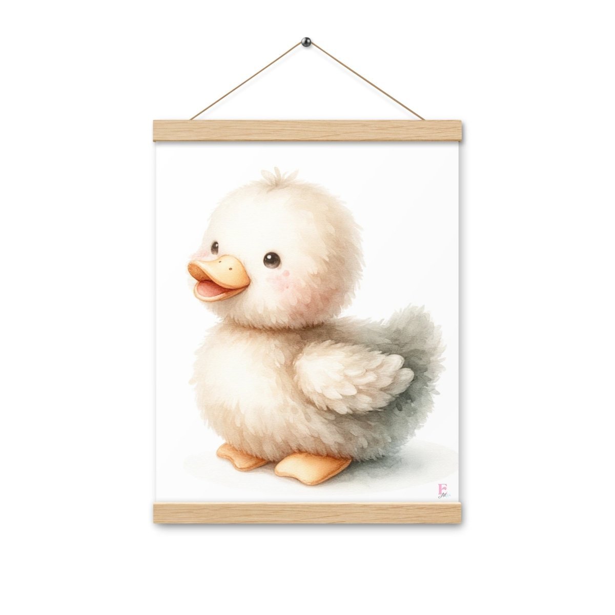 Poster colgador Patito peluche - Nanetes