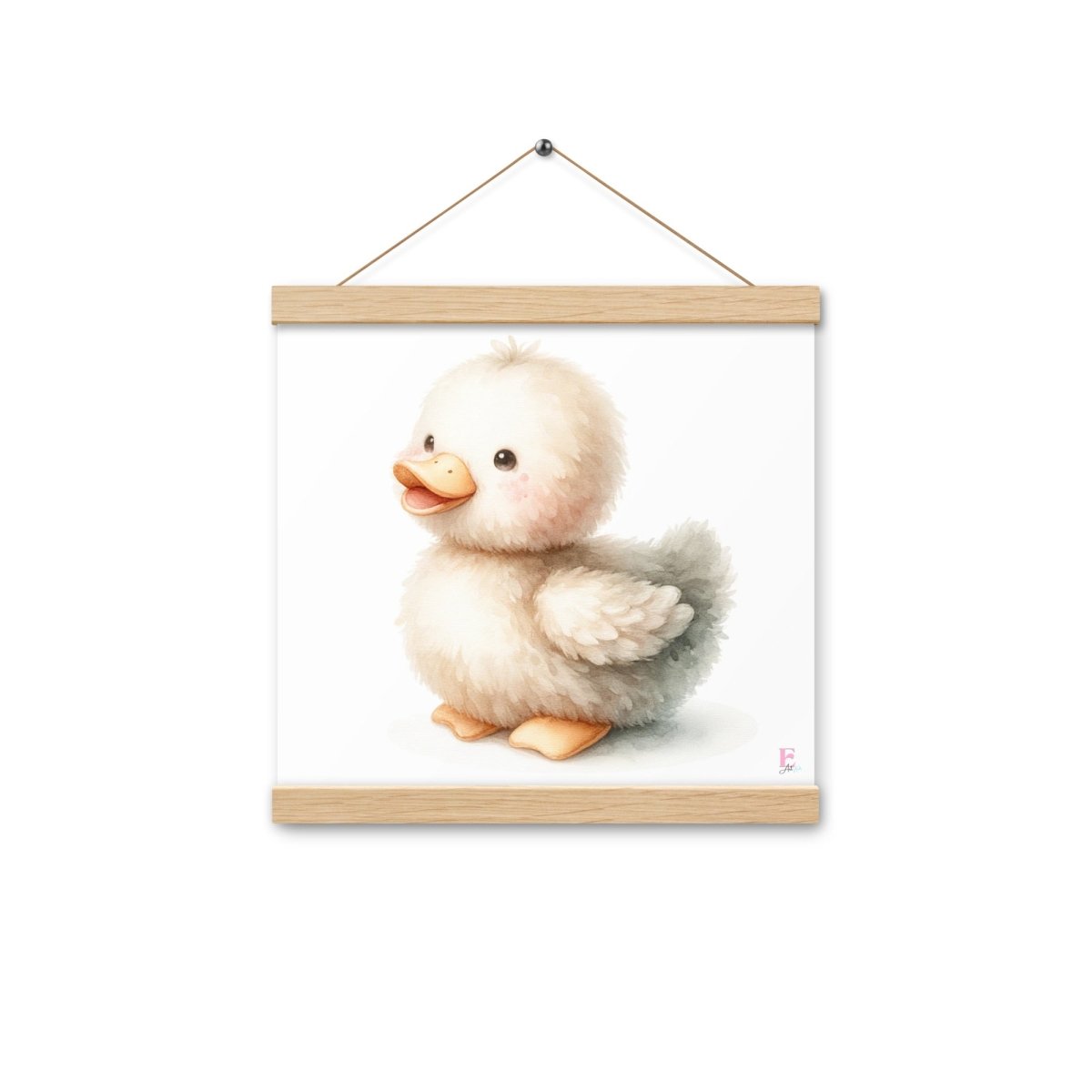 Poster colgador Patito peluche - Nanetes