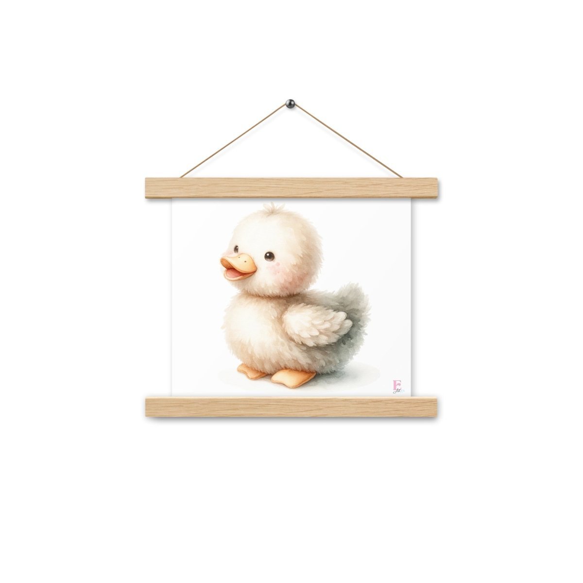 Poster colgador Patito peluche - Nanetes