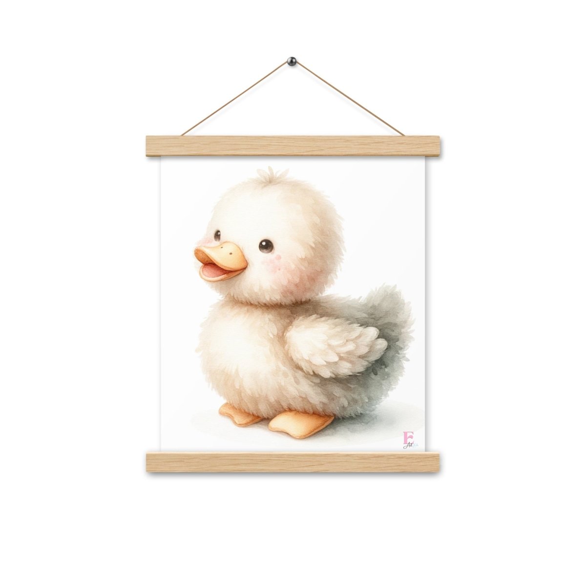 Poster colgador Patito peluche - Nanetes