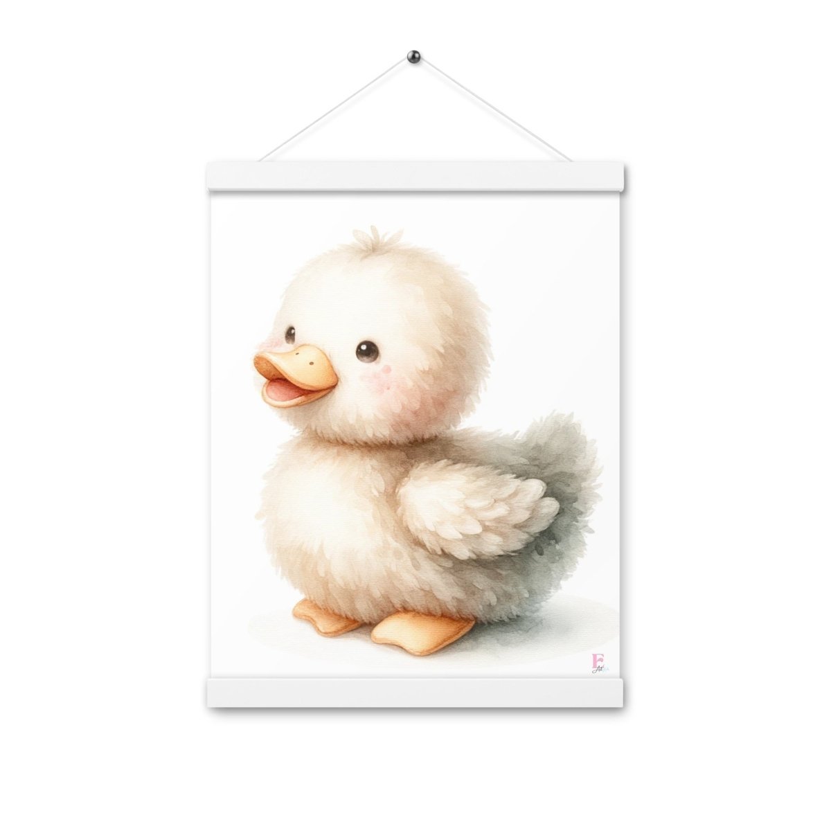 Poster colgador Patito peluche - Nanetes
