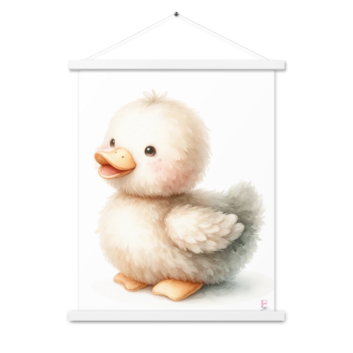 Poster colgador Patito peluche - Nanetes