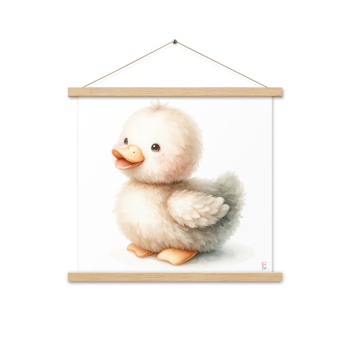 Poster colgador Patito peluche - Nanetes